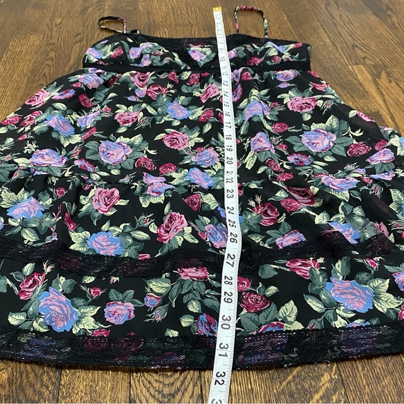 EUC F21 floral bohemian lace tiered flowy mini dress - Picture 11 of 13